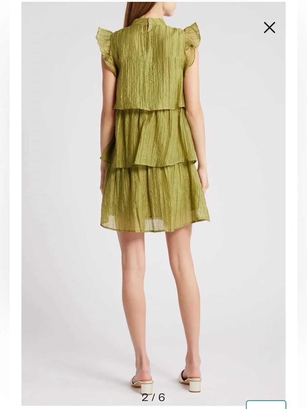 Mila Mae Ruffle Texture Mini-dress - Picture 10 of 10